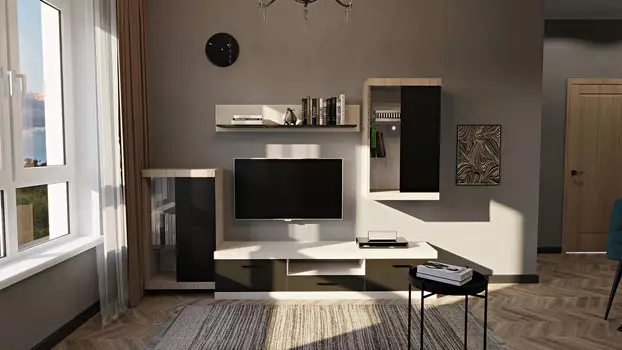 Гостиная темная