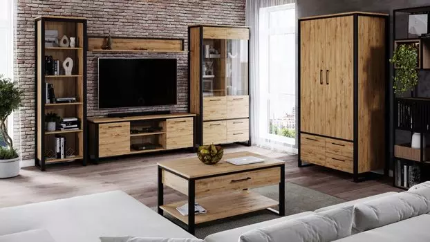 Гостиная Tora, Дуб наварра комбинация 1