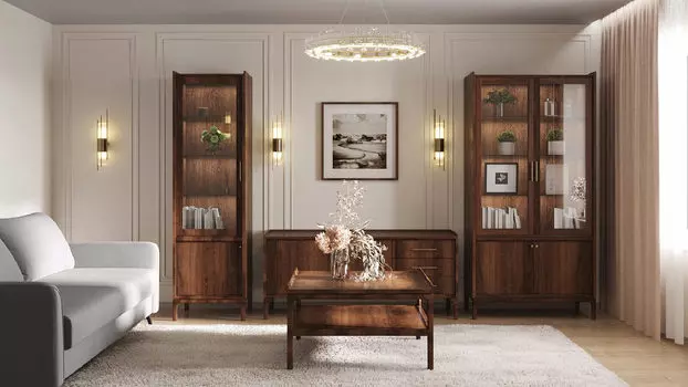 Гостиная Una, цвет дуб Бостон