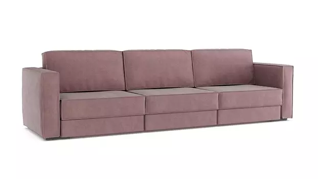 Модульный диван Hero 3-секционный с подлокотниками Sky velvet 01