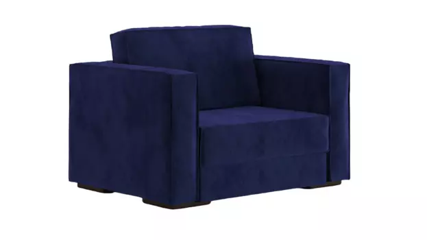 Кресло Hero с подлокотниками Sky velvet 41