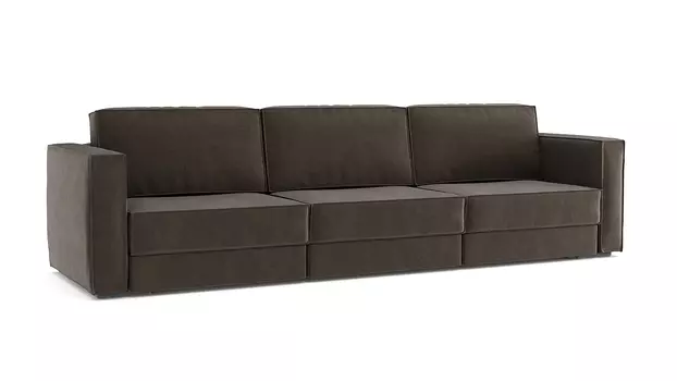 Модульный диван Hero 3-секционный с подлокотниками Sky velvet 02