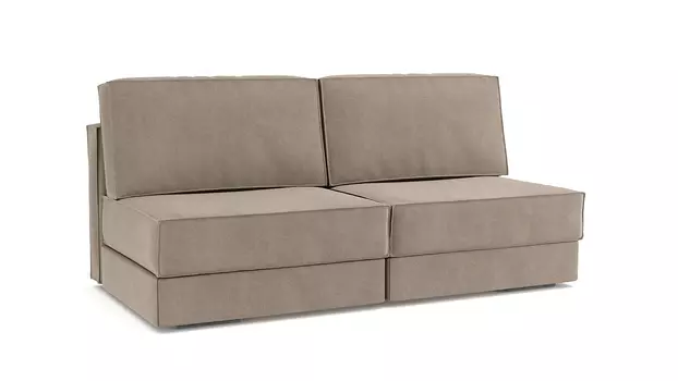 Модульный диван Hero 2-секционный без подлокотников Sky Velvet 03