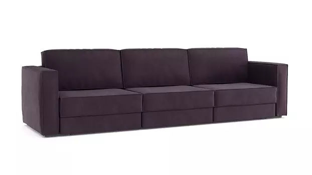 Модульный диван Hero 3-секционный с подлокотниками Sky velvet 07