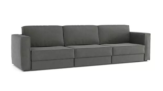 Модульный диван Hero 3-секционный с подлокотниками Sky velvet 08