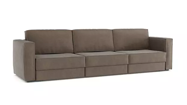 Модульный диван Hero 3-секционный с подлокотниками Sky velvet 17