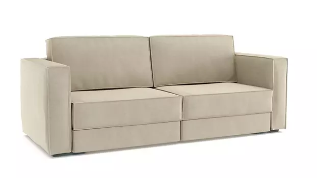 Модульный диван Hero 2-секционный c подлокотниками Sky velvet 21