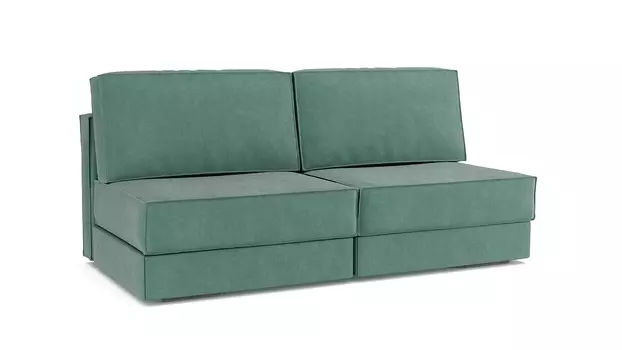 Модульный диван Hero 2-секционный без подлокотников Sky Velvet 43