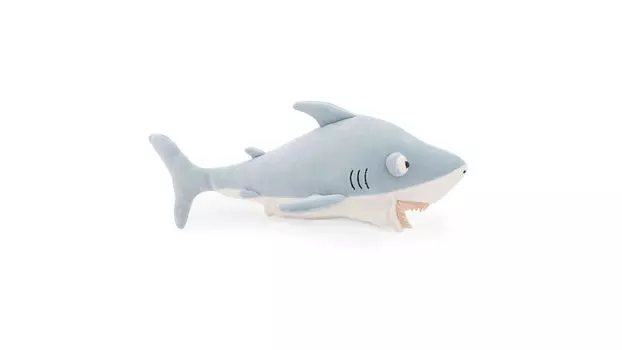 Игрушка Акула 130 см, цвет голубой