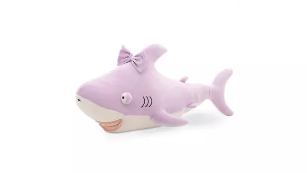 Игрушка Акула 77 см, цвет розовый