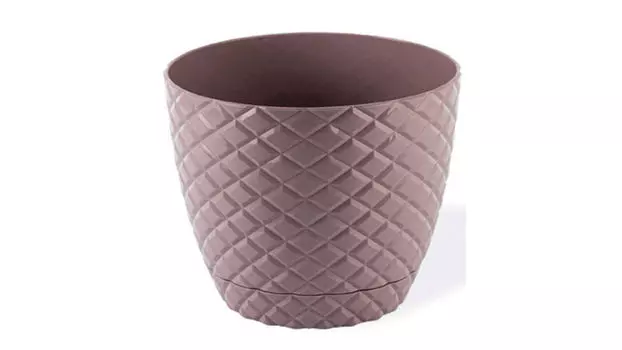 Кашпо для цветов Cut, цвет пурпурный