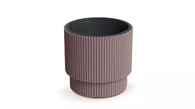 Кашпо для цветов Milly, цвет марсала