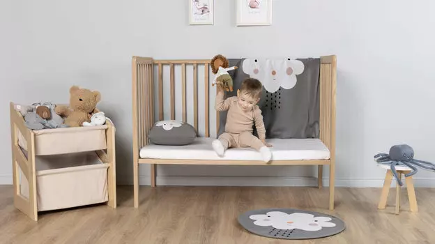 Коллекция вязанного текстиля Funny cloud