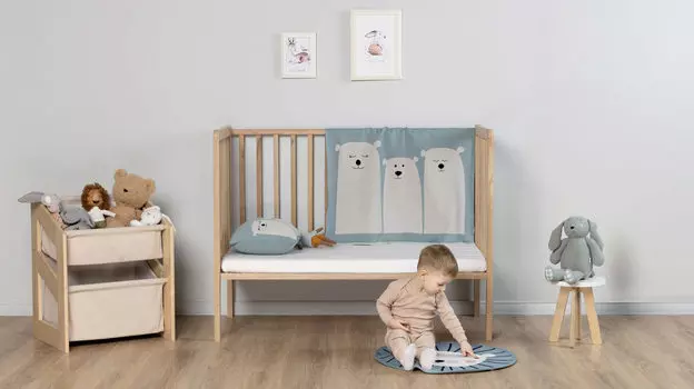 Коллекция вязанного текстиля Funny three bear