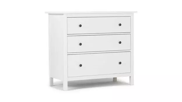 Комод 3 ящика Terek, цвет Белый
