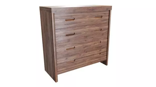 Комод из массива Vesta темный венге (Venge 2)