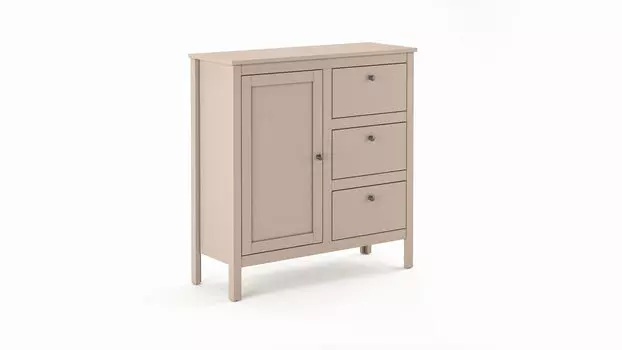 Комод однодверный с ящиками Kasli, цвет Капучино