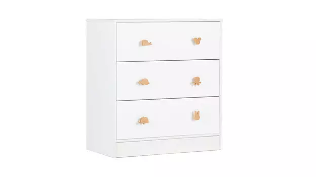 Комод с деревянными ручками Animals