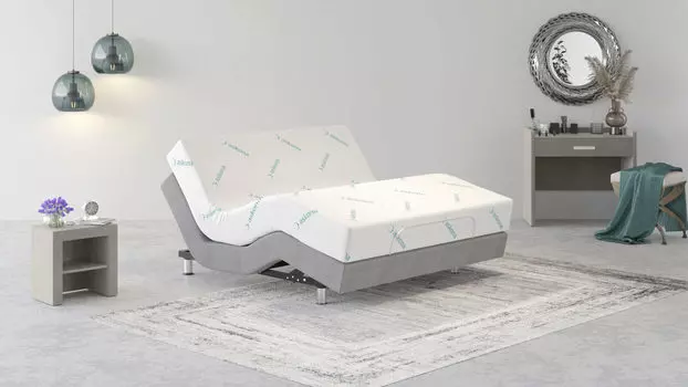 Комплект Ergomotion 450 Grey + матрас Serta Parker