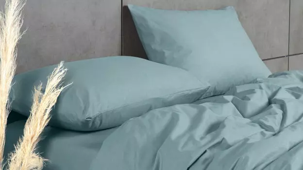 Комплект наволочек, 2 шт Askona Comfort Cotton, цвет Серо-голубой