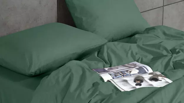 Комплект наволочек, 2 шт Comfort Cotton Зеленый