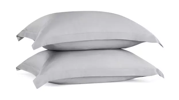 Комплект наволочек, 2 шт Solid Tencel Серебристый иней
