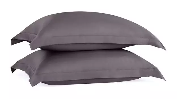 Комплект наволочек, 2 шт Solid Tencel, цвет Лунная ночь