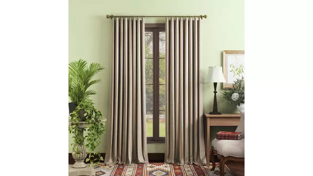 Комплект портьер Askona Home Palermo бежевый