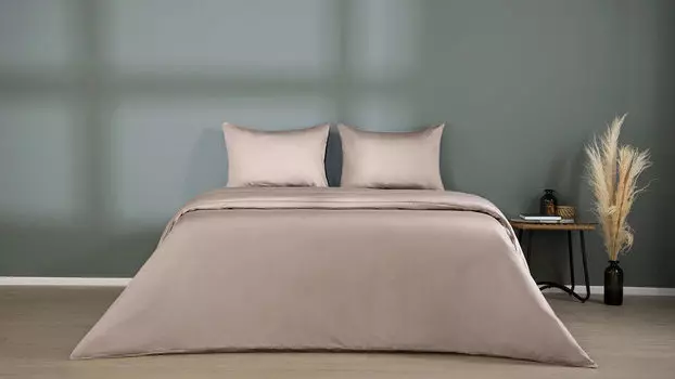 Комплект постельного белья Maco Sateen Кремовый