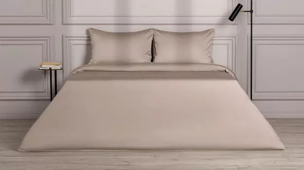 Комплект постельного белья Maco Sateen Кремовый