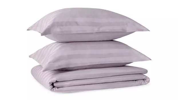 Комплект постельного белья Stripe Фиалковый
