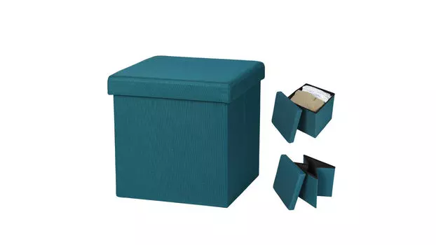 Короб для хранения Tissu изумрудный