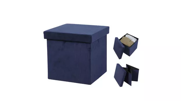 Короб для хранения Velours синий