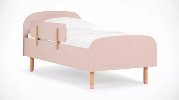 Корпусная кровать Kiki, цвет Розовый Антик