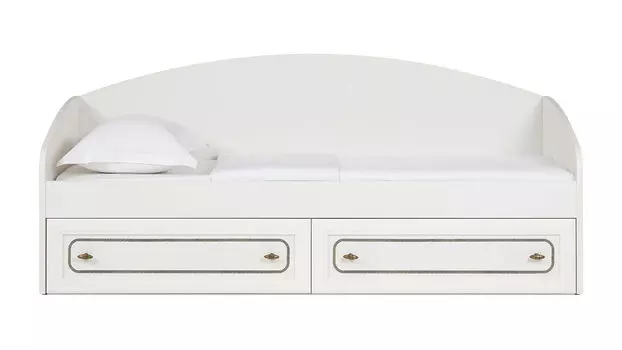 Детская кровать Ricky, цвет Белый премиум