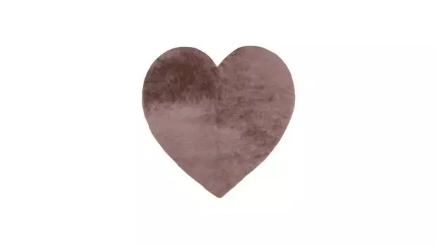 Ковер фигурный Emotion Kids, цвет светло-розовый