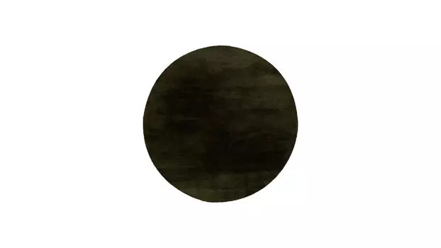 Ковер Heaven круглый, цвет зеленый