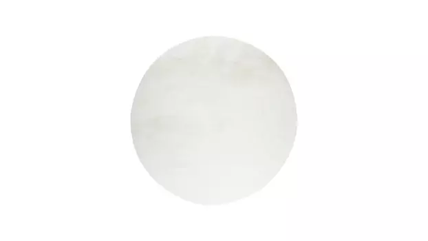 Ковер Paradise круглый, цвет белый