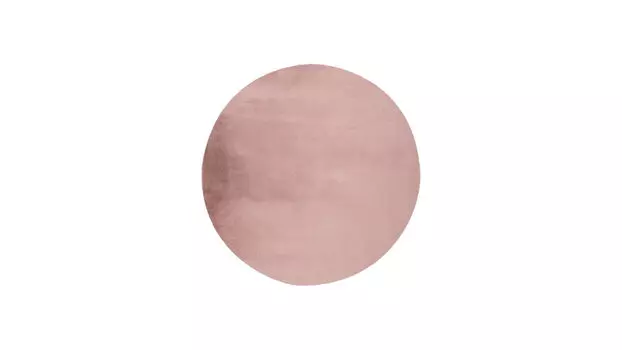 Ковер Paradise круглый, цвет розовый