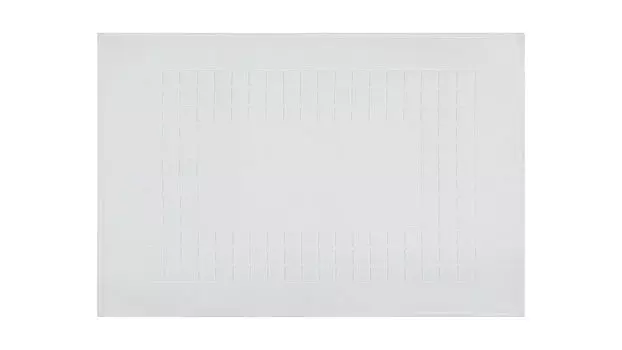 Коврик для ванной Askona Home Block 50 70, цвет белый