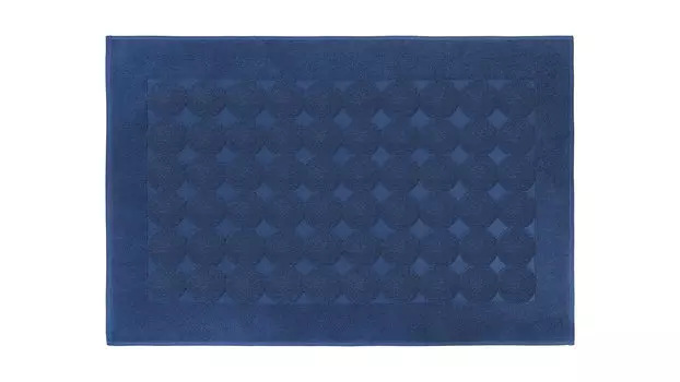 Коврик для ванной Askona Home Orbi 60 90, цвет синий
