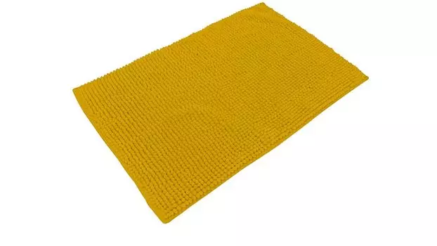 Коврик для ванной Chenille горчичный