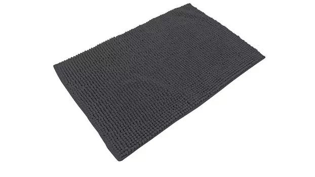 Коврик для ванной Chenille серый
