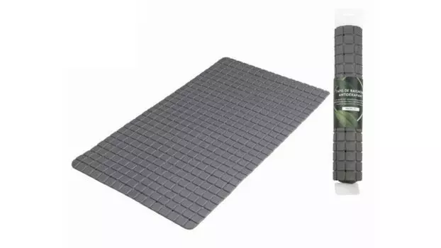 Коврик противоскользящий для ванны Pasha, цвет темно-серый