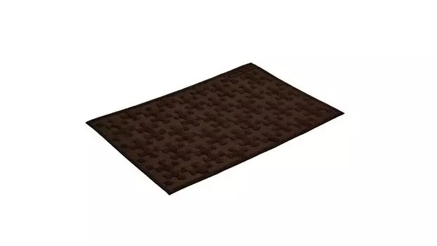 Коврик рельефный Greek, цвет Коричневый