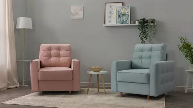 Кресло Amani Dumont с широкими подлокотниками