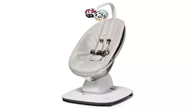 Кресло-качалка Mamaroo New, цвет серебро