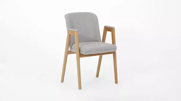 Кресло кухонное Кешон, цвет светлый дуб