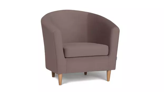 Кресло Moony Casanova Lilac, светлые ножки