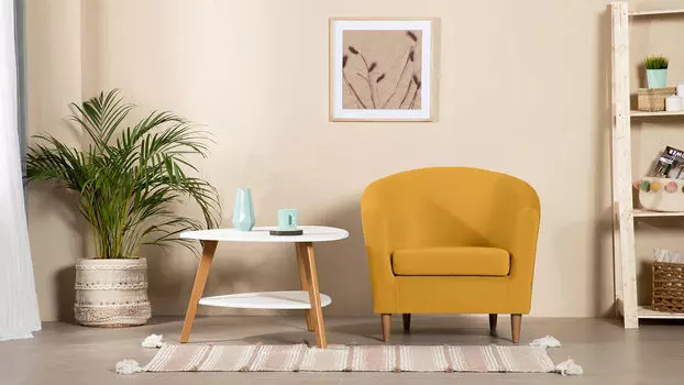 Кресло Moony, светлые ножки